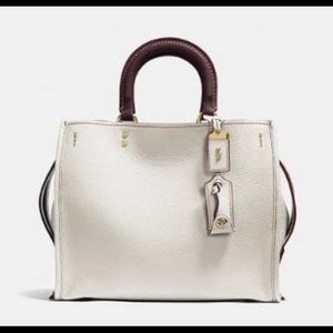 Coach Rogue 30 white